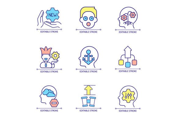 Adapting to Changes SVG Color Icons Set Review