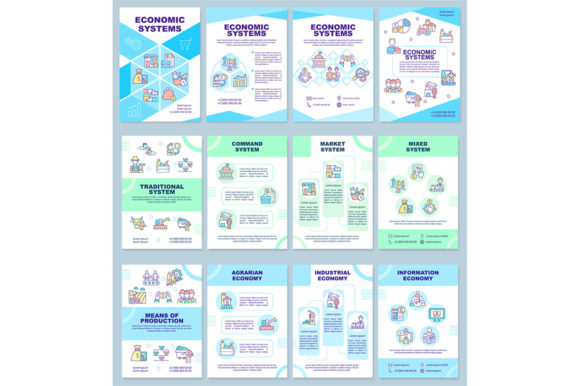 Economic System Brochure Design Review
