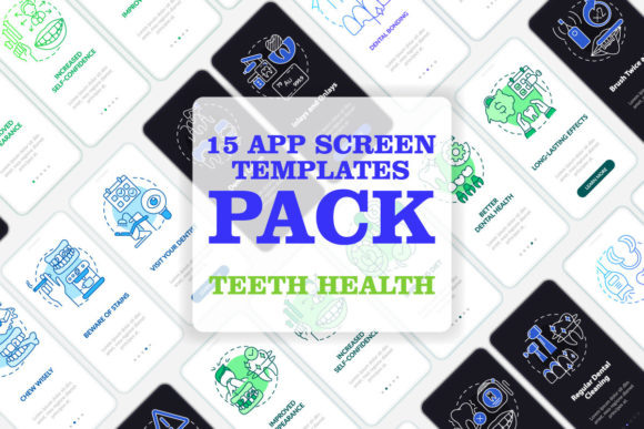Tooth Enhancement Pros Mobile App Bundle Graphics